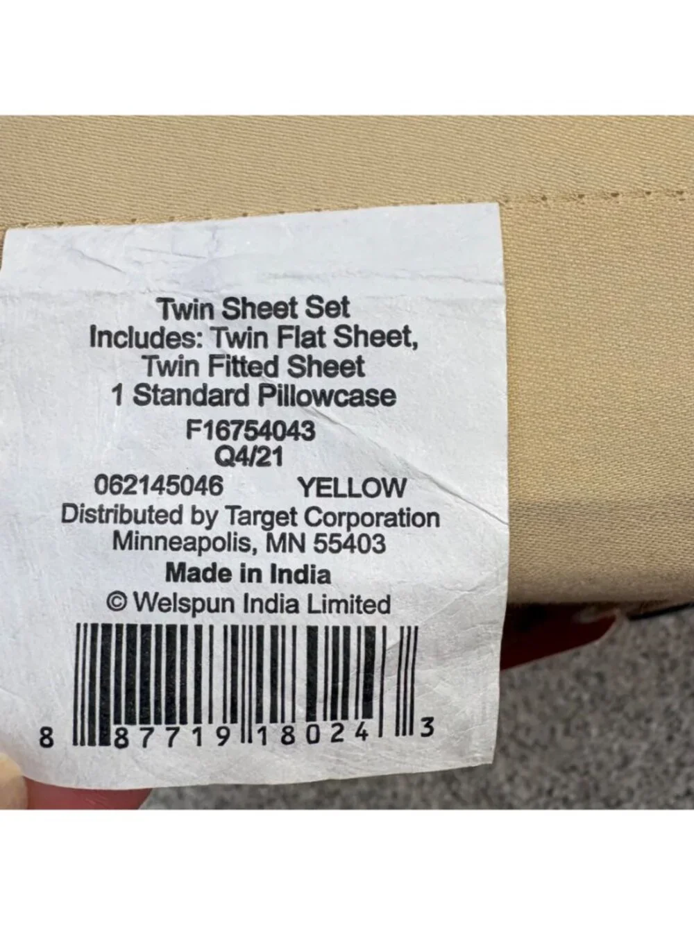 Kind lier twin sheet set Organic Cotton New 3 Piece Yellow Target